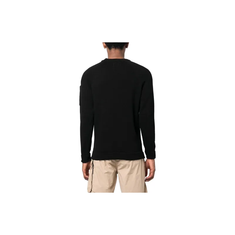 C.P.Company Compact Lens detail Cotton Jumper-2