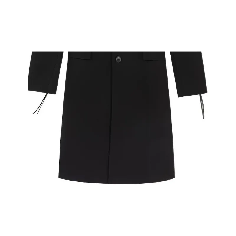 VERSACE VERSACE SS23 Coats Unisex Black-5