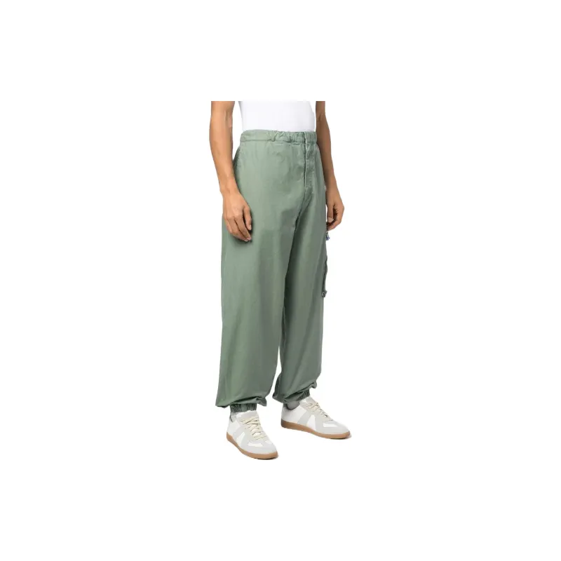 Maison Mihara Yasuhiro Cargo Pants Men Yellow Green-2