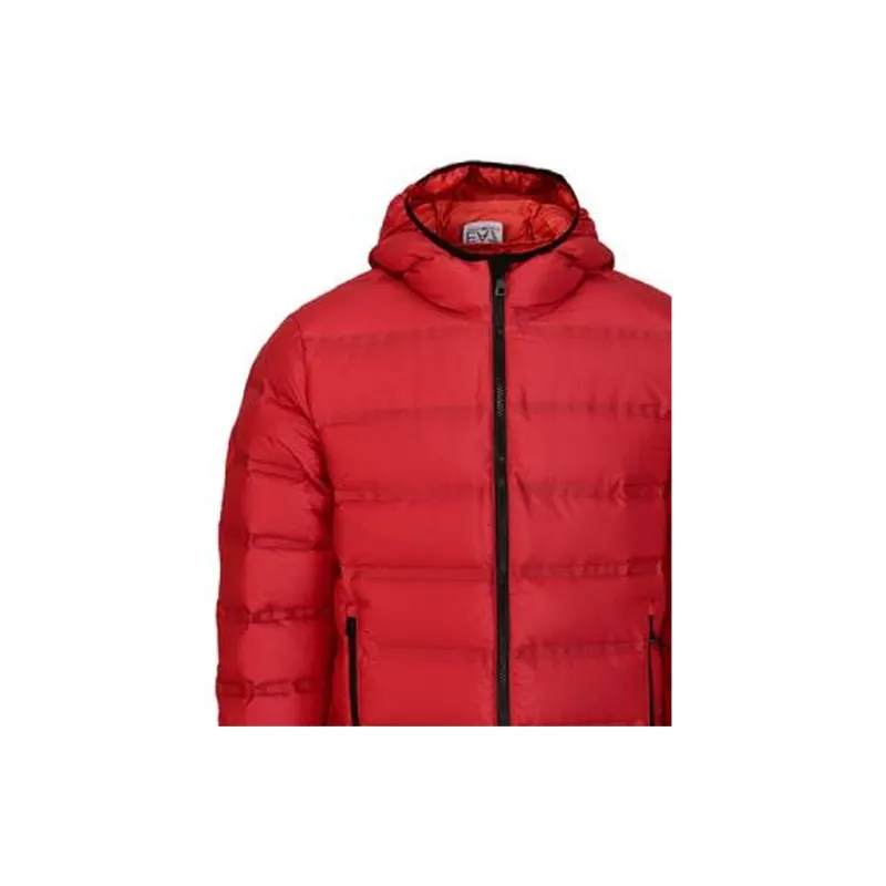 EMPORIO ARMANI EA7 Down Jackets Men Red-3