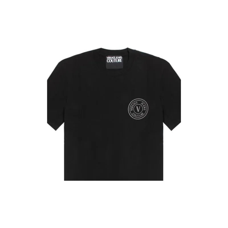 VERSACE JEANS COUTURE T Shirts Men Black-6