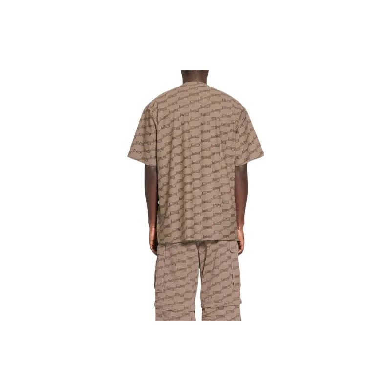 Balenciaga Monogram Swim T Shirt-2
