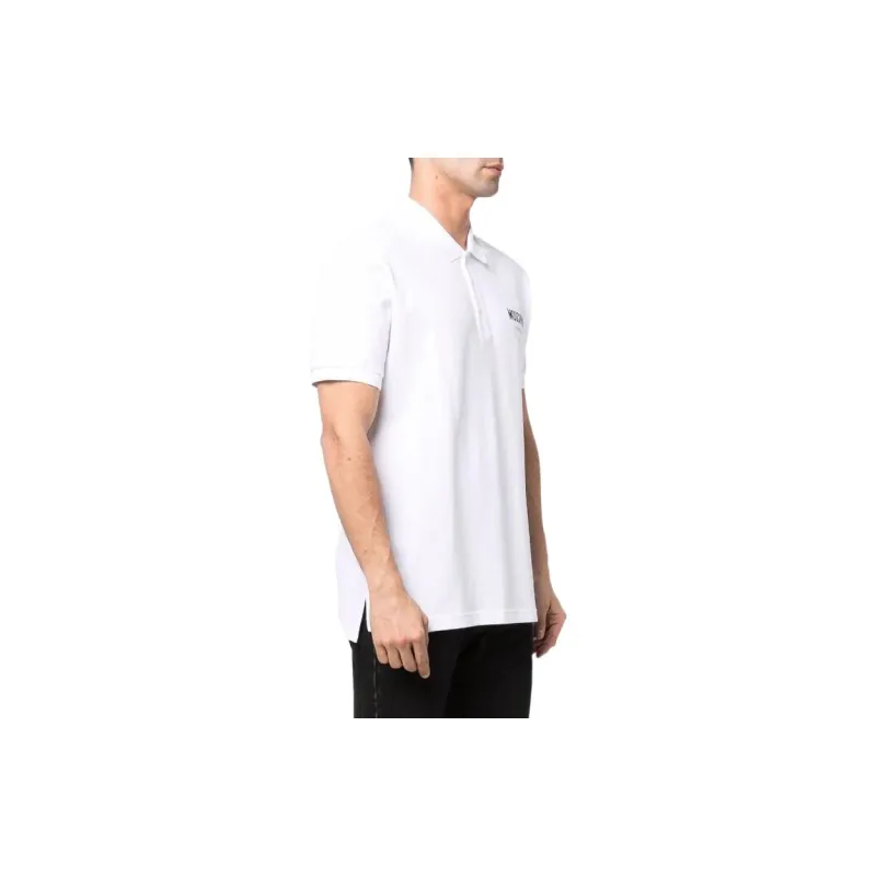 MOSCHINO Logo print Polo Shirt-2