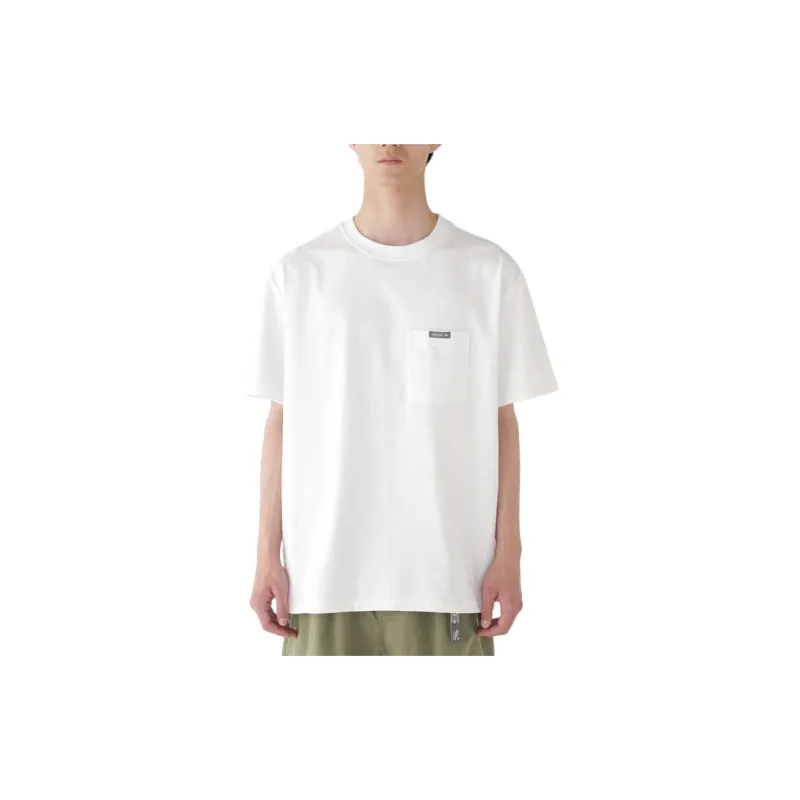 And Wander x Gramicci SS24 T Shirt Unisex White-2