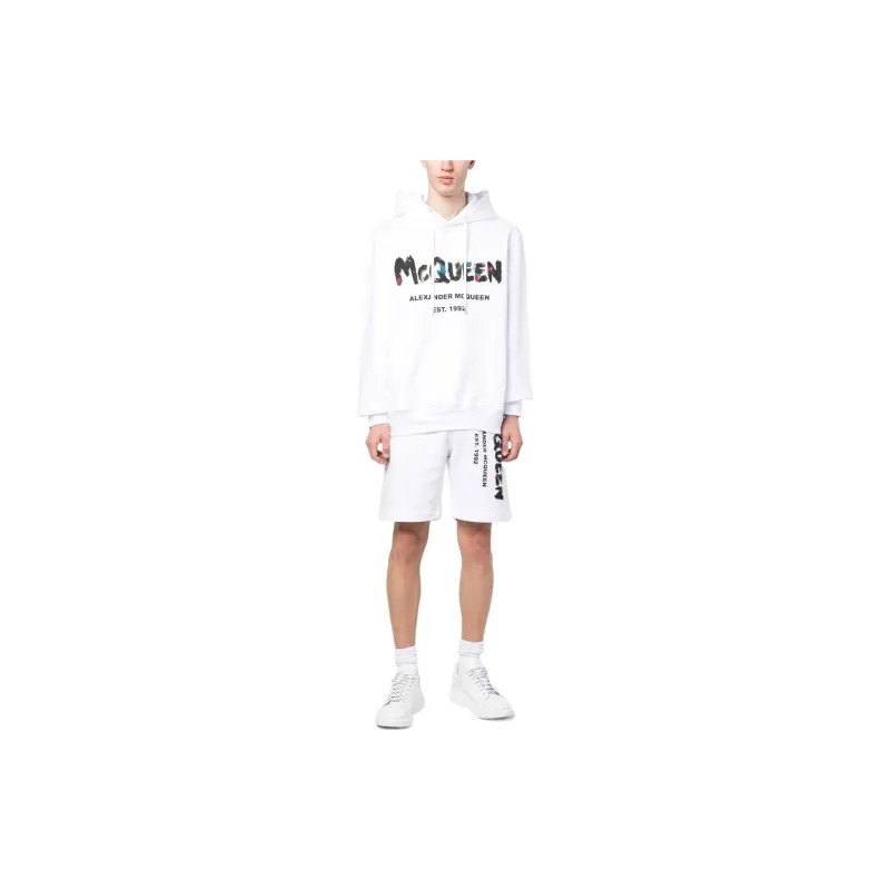 Alexander McQueen Sweatshirts Men White-1