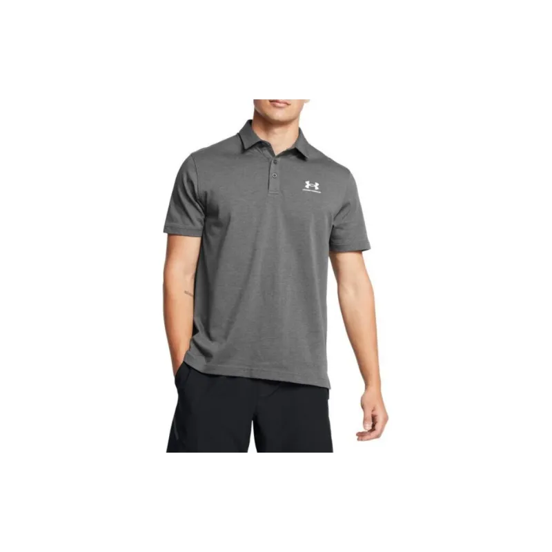 Under Armour Icon Polo Shirt Men's Rhinoceros Gray-2