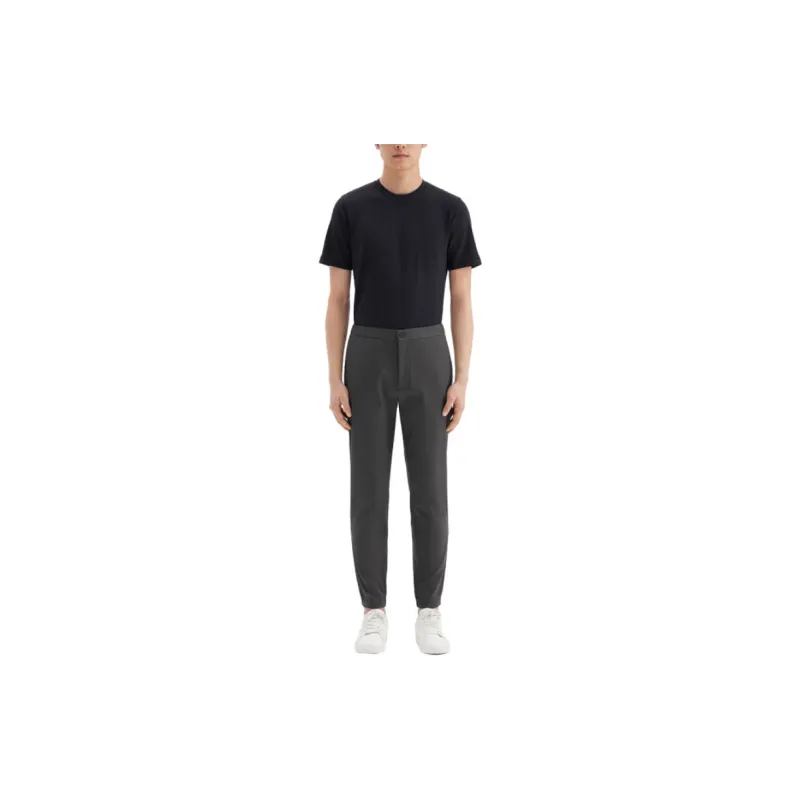 THEORY Casual Pants Men Dark Gray-1