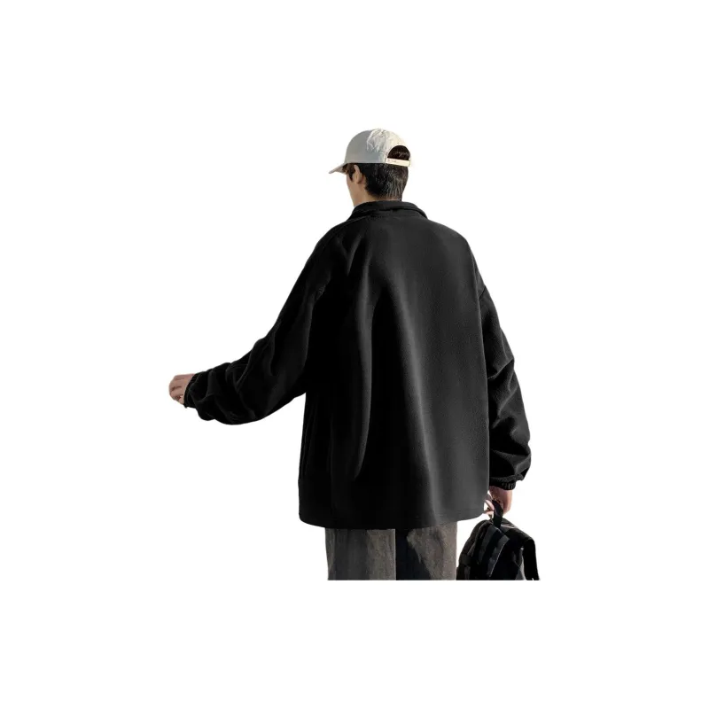 Tonlion Jackets Coats Men's Black-2