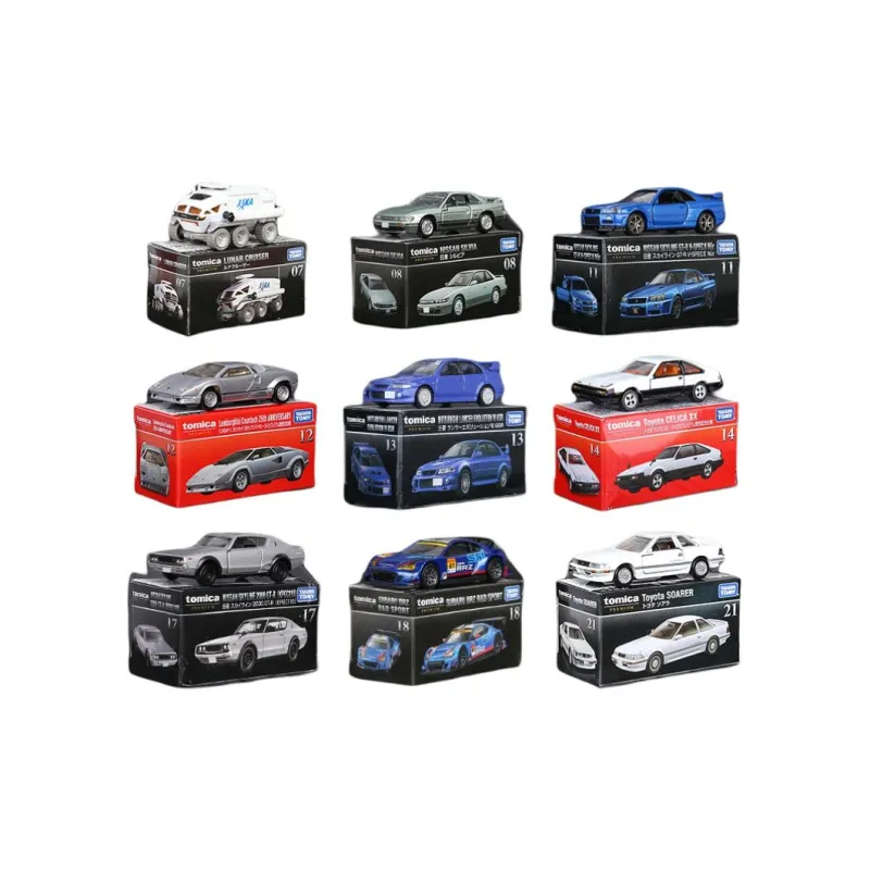 TAKARA TOMY Alloy Car Model Black Box Assembled Models-1