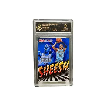 PANINI Morant Basketball Card Jump Shot Collection With Large Head Dry Eraser Jump Shot Illustration Graded Cards 1 Pc
