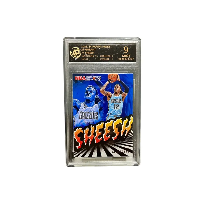 PANINI Morant Basketball Card Jump Shot Collection With Large Head Dry Eraser Jump Shot Illustration Graded Cards 1 Pc-0