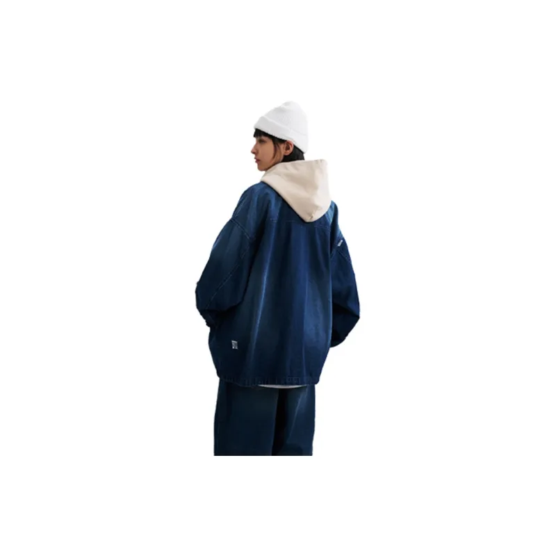 Nautica White Sail Denim Jacket Unisex-3