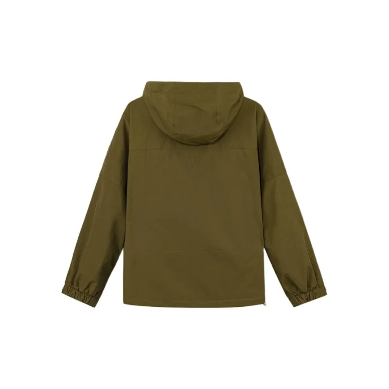 Timberland City Outdoor Waterproof Windbreaker Jacket Women's Dark Olive Green-1