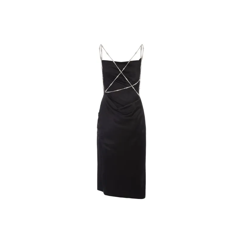 Givenchy Chain Open Back Midi Dress-1