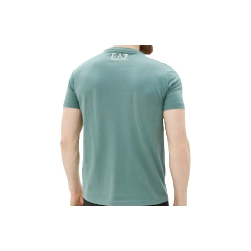 EMPORIO ARMANI T Shirts Men Green-2