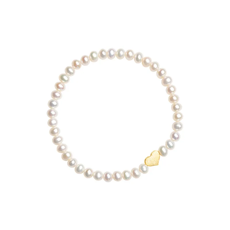DAISY BEAUTY Freshwater Pearl S925 Silver Bracelet Women's-0