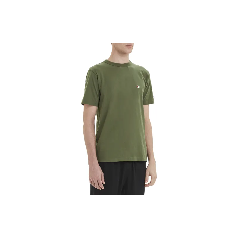 Champion T Shirt Japan Version Unisex Dark Green-4