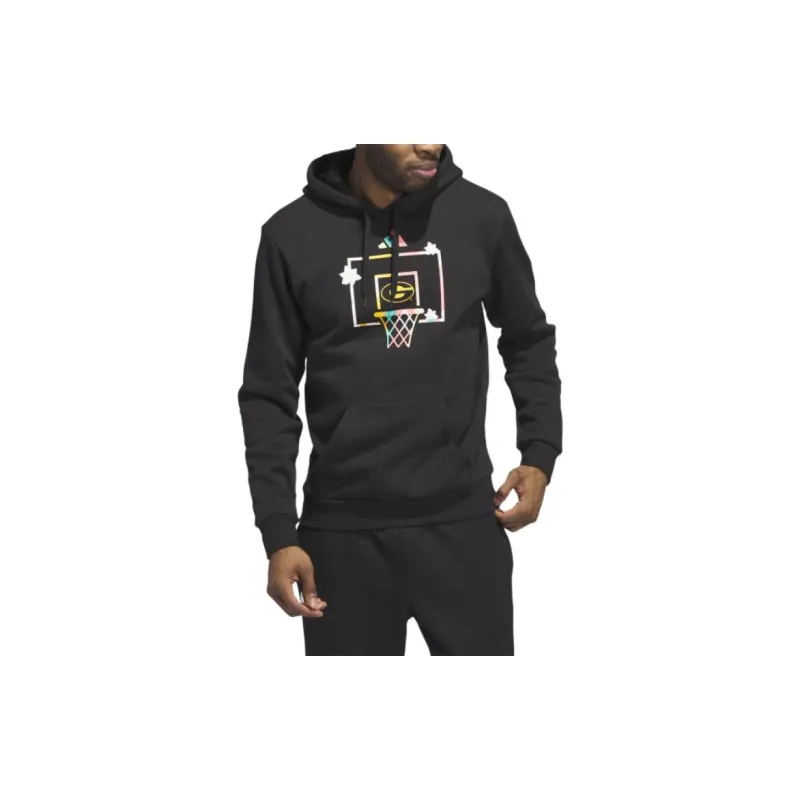 Adidas Sweatshirts Men Black/White-1