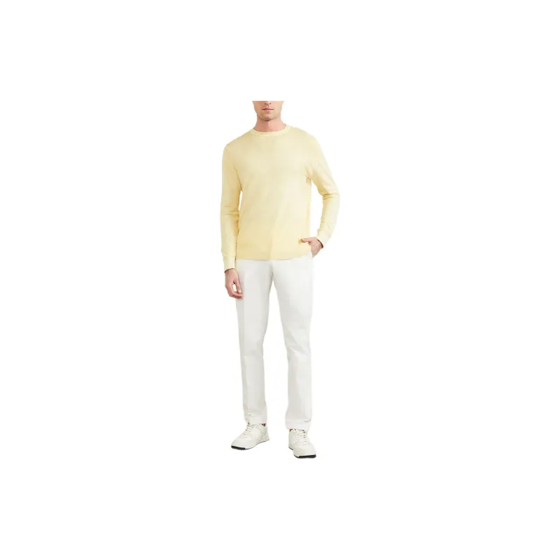 GUESS Essential Crewneck Sweater Sweater Men's Yellow-2