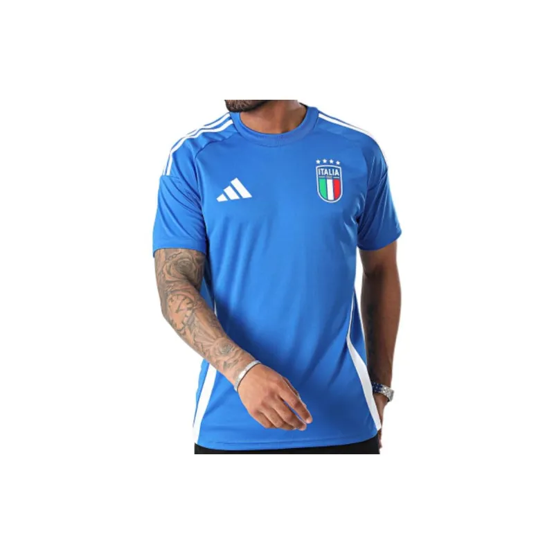 Adidas Soccer Jersey Men's Blue-3
