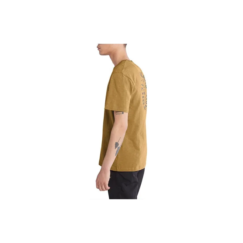Timberland Set in Sleeve T Shirt Men's Wheat-4