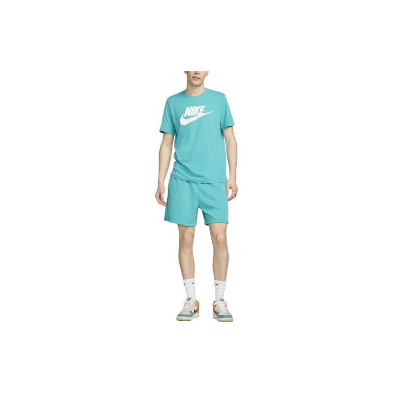 Nike T Shirts Men Sky Blue-2
