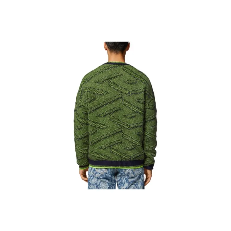 VERSACE Sweaters Men Green-3