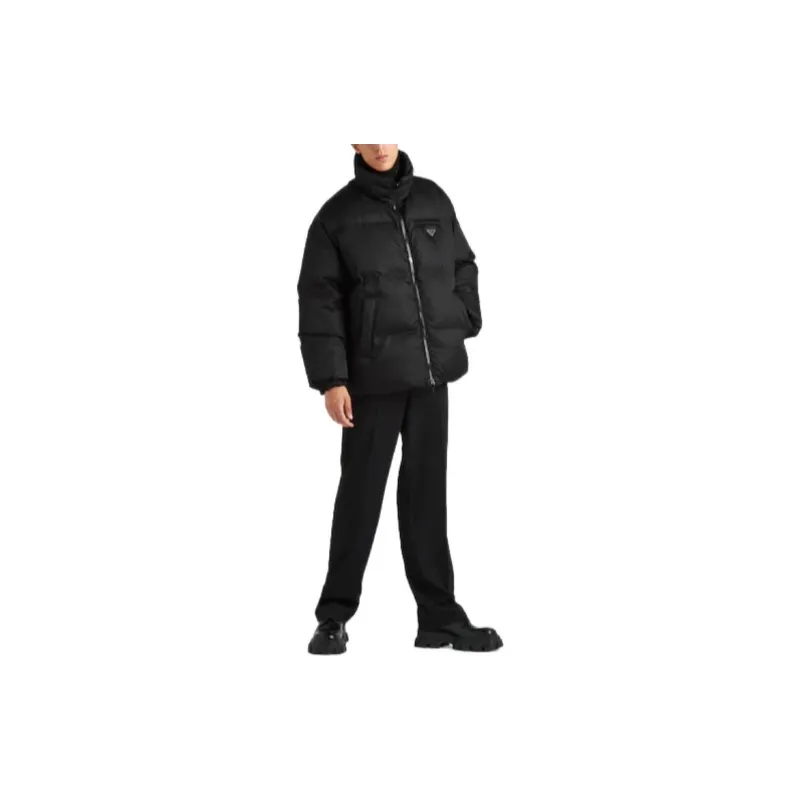 PRADA Re Nylon FW22 Jacket Men's Black-1