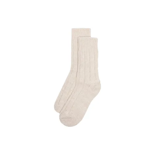 Birkenstock Mid-Calf Socks Unisex 1 Pack Beige