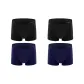 4 Pack (Black 2+Navy Blue 2)