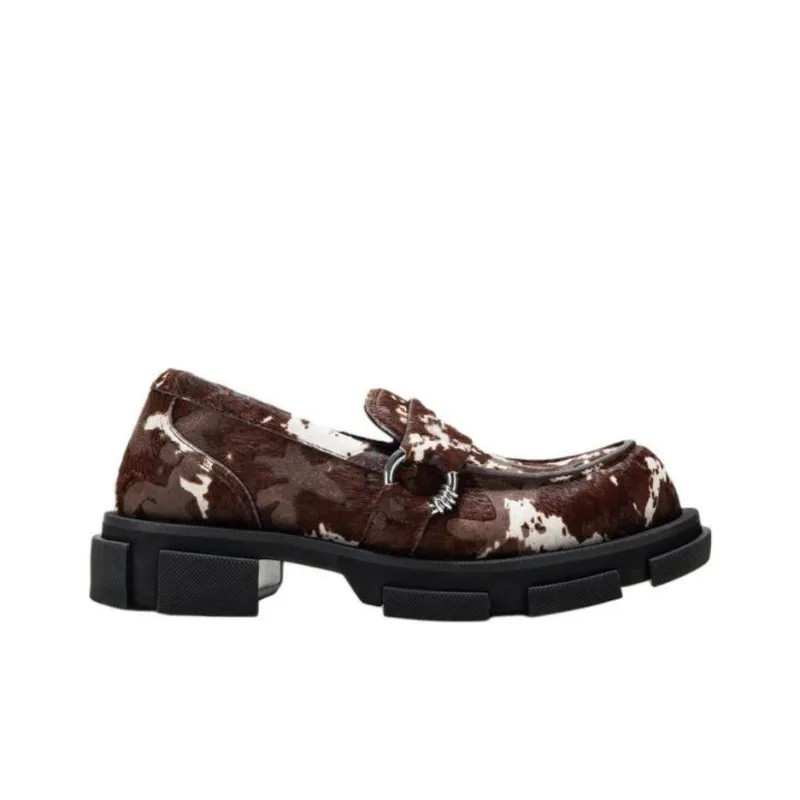 Both Gao Loafers Unisex Brown-1
