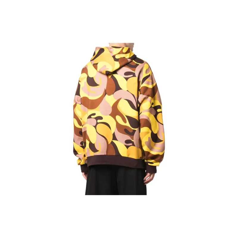 MARNI Abstract Camouflage print Hoodie-2