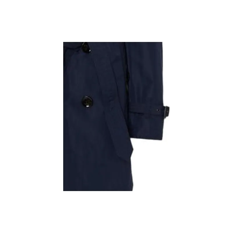 Burberry Trench Coat Men's Marine Blue 80392111-5