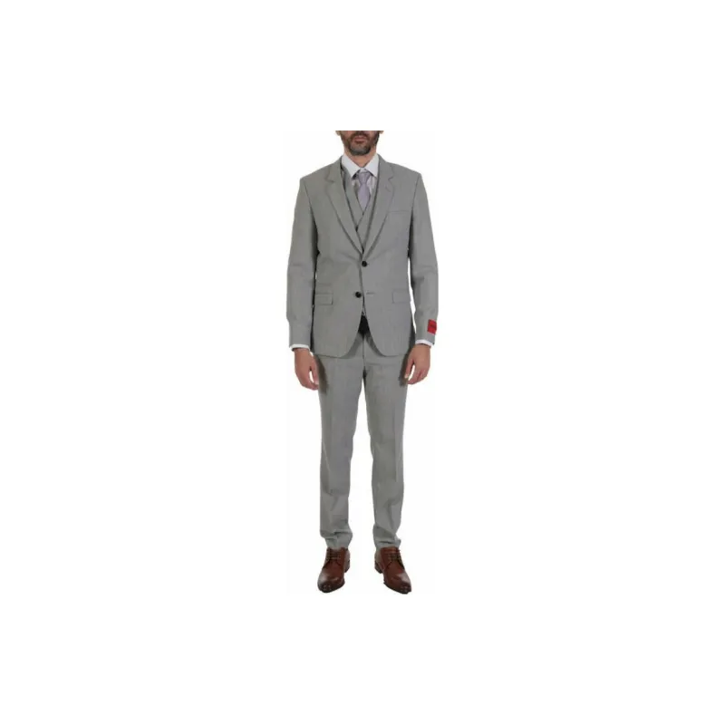 HUGO BOSS Business Suit Men's Gray-3