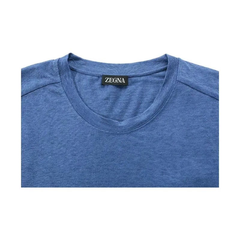 Zegna Short Sleeved Crewneck T Shirt-4