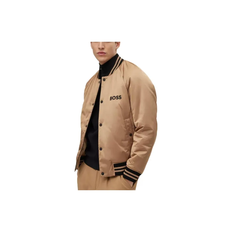 HUGO BOSS Jackets Men Brown-5