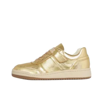 Schutz Low-Top Skateboard Shoes Women's Gold