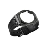 Offshore Black Steel Case+Fluoroelastomer Black Strap+Pin Buckle+Tool
