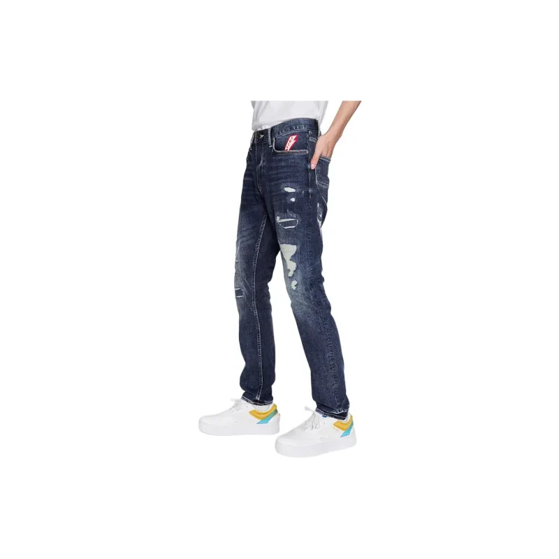Lee Jeans Men's Medium Dark Blue-3