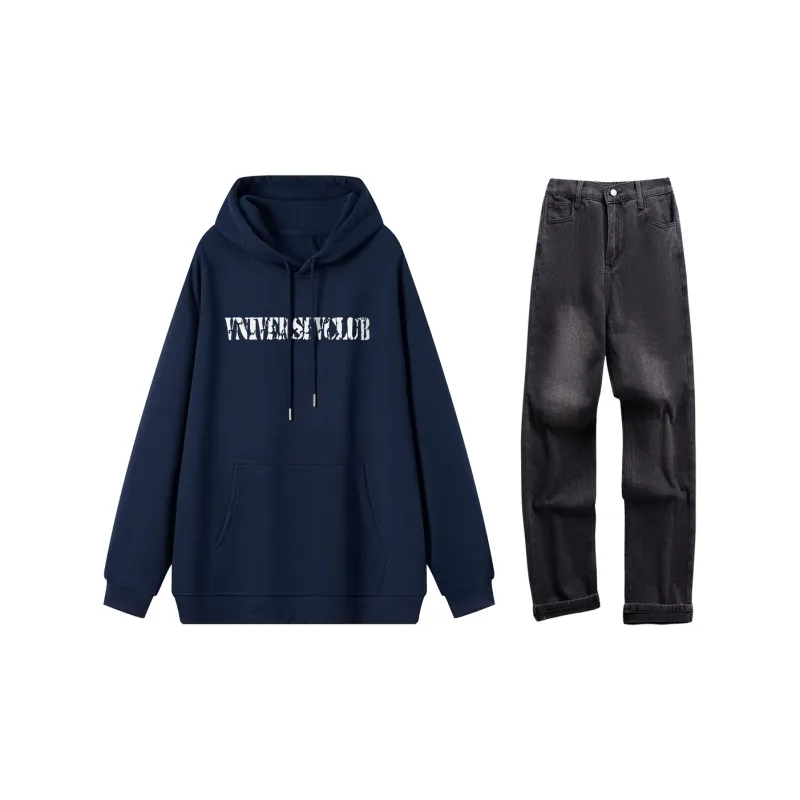 VniVerseVClub Sweatshirt Set Unisex-15