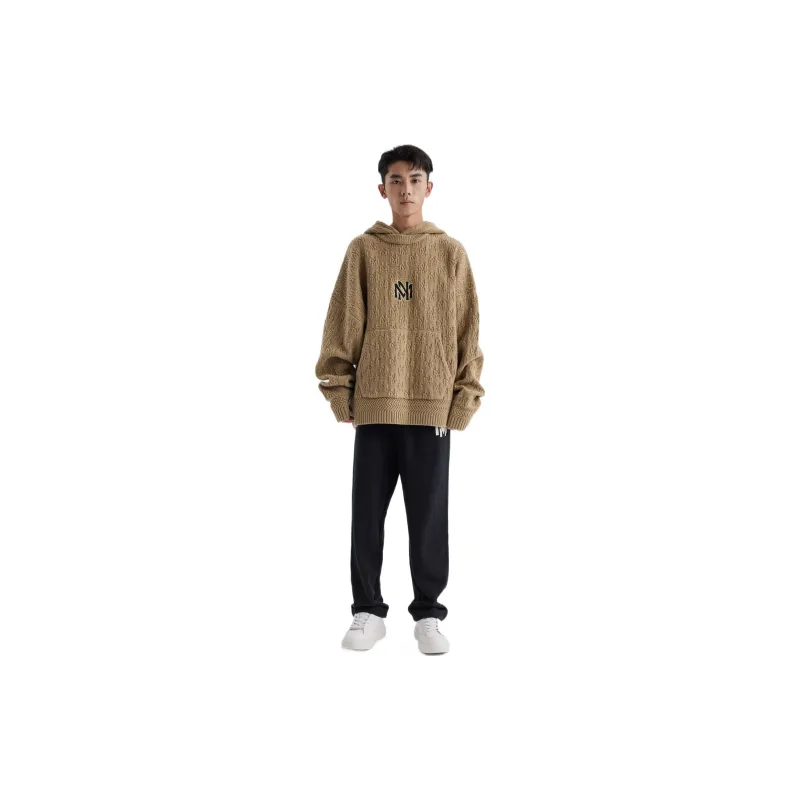Mitchell Ness Sweatshirts Unisex Brown-3
