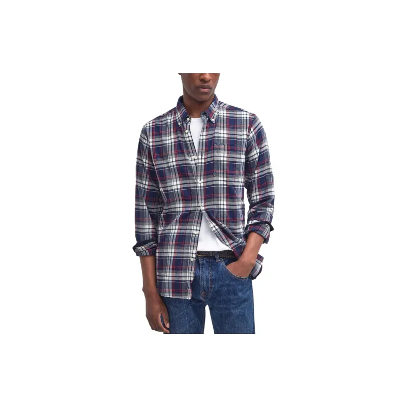BARBOUR Checked Button Up Shirt-2