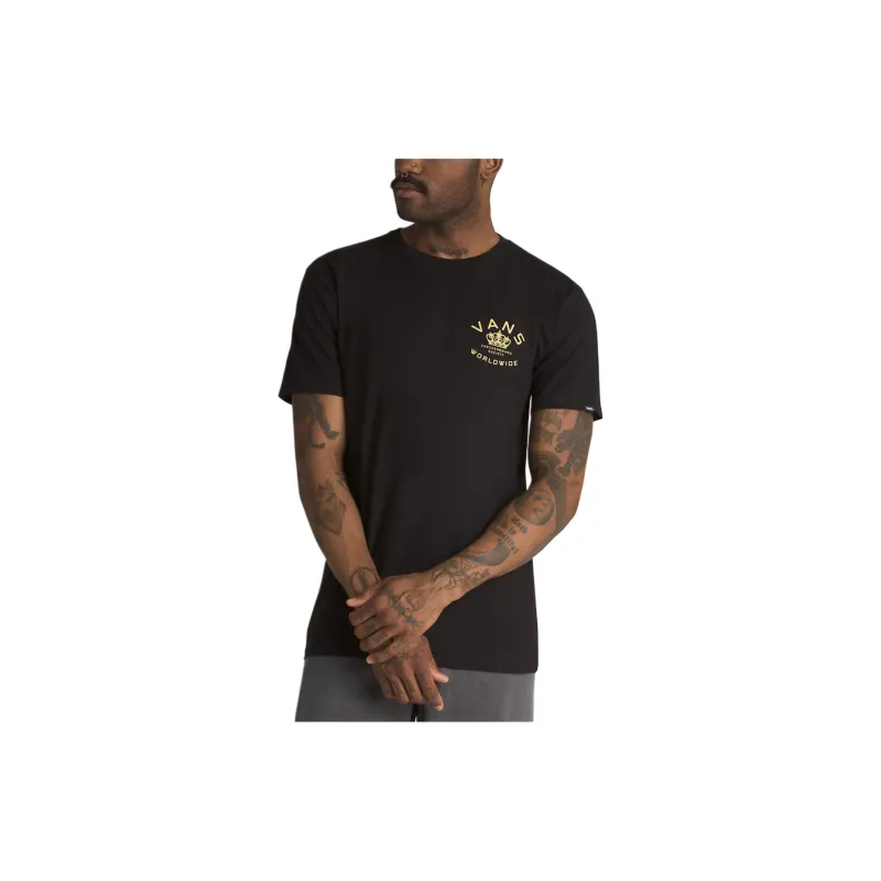 Vans Checkerboard Society T-Shirt Unisex Black-2