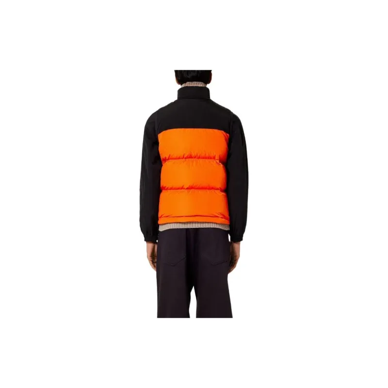 Ami Paris Chest Logo Print Padded Jacket-4