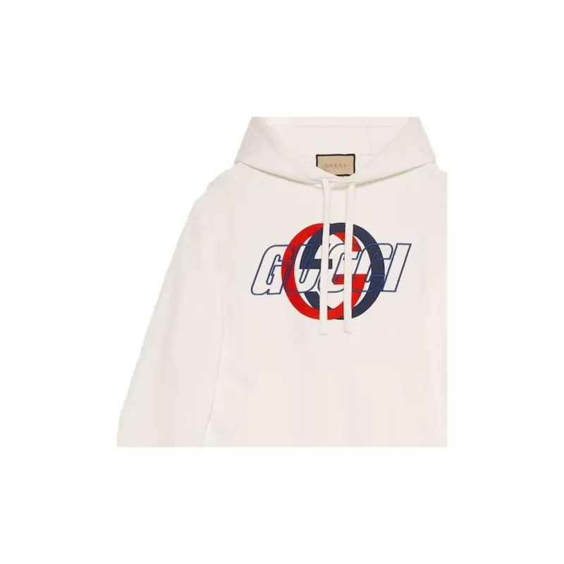 GUCCI Cotton Jersey Hooded Sweatshirt-8