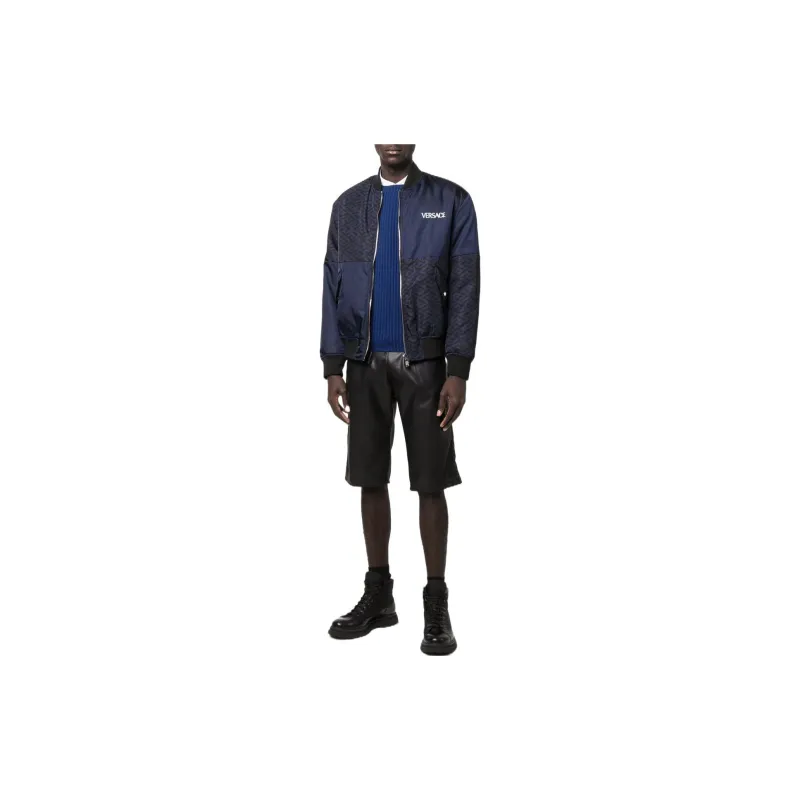 VERSACE Jackets Men Blue-1
