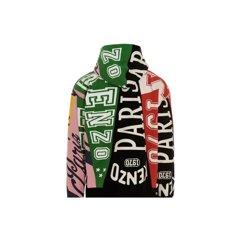 KENZO Flag Long Sleeved Hoodie-6