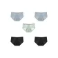 5 Pack (Gray+Gray+Light Green+Black+Black)