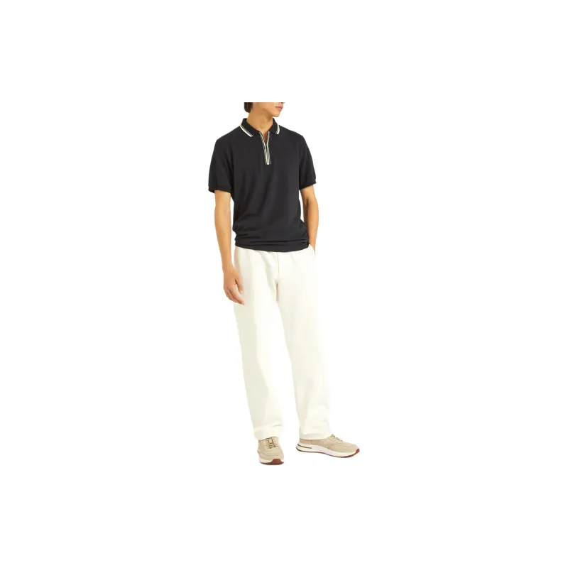 Loro Piana Zip up Polo Shirt-1