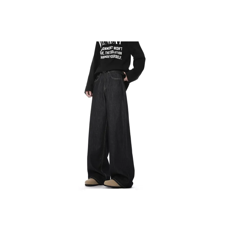 H.V.G.A Jeans Unisex Black-4